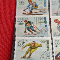 Пощенски марки серия Олимпиада Сараево 84г. Поща Лао редки за КОЛЕКЦИЯ 37325, снимка 2 - Филателия - 40387897