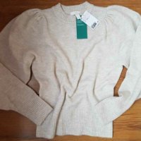 Нов дамски пуловер с фина плетка от H&M., снимка 4 - Блузи с дълъг ръкав и пуловери - 27663229