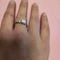 Стар сребърен пръстен (75), снимка 1 - Пръстени - 38975269