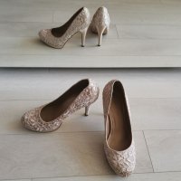 Обувки, снимка 2 - Дамски обувки на ток - 28486183