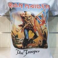 Нова дамска тениска на музикалната група Iron Maiden - The Trooper, снимка 3 - Тениски - 37176357