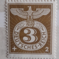 Германия пощенски марки 1943г., снимка 1 - Филателия - 44897529