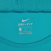 Nike DRI-FIT оригинална блуза L Найк спорт фитнес фланелка, снимка 3 - Спортни екипи - 32668443