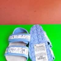 Английски детски сандали с естествена кожастелка-ортопедични-M&S, снимка 5 - Детски сандали и чехли - 28536995