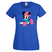 Дамска тениска Minnie Mouse 4 Подарък,Изненада,Рожден ден,, снимка 3 - Тениски - 36530758