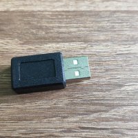 Преходник Mini USB F - USB M, снимка 3 - Кабели и адаптери - 28561527