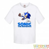 Детска тениска Соник Sonic the Hedgehog 4, снимка 4 - Детски тениски и потници - 32943430