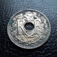 Стара монета 25 сантима 1939 г. Франция - топ!, снимка 8 - Нумизматика и бонистика - 42933620