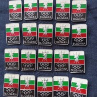 Олимпийски значки - фехтовка, снимка 1 - Колекции - 32558022