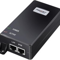 Procet 60W 5Gbps, активен PoE-Injector-Midspan 60W 55V,802.11ax,WiFi 6, снимка 1 - Кабели и адаптери - 43587333