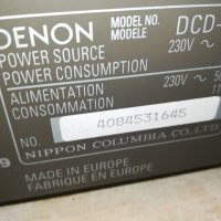 DENON DCD-485 CD ВНОС SWISS 1011231600LK1EWC, снимка 11 - Ресийвъри, усилватели, смесителни пултове - 42936496