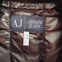 ARMANI JEANS-100% Оригинално пухено яке-размер L, снимка 4 - Якета - 43907329