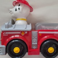 Пожарна с куче Пес ПАТРУЛ, с батерии , снимка 3 - Електрически играчки - 43440530