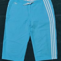 Adidas 3/4 светло син панталон, UK 14, F 42, снимка 1 - Спортни екипи - 38438287