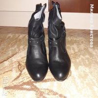 н.38 ботички Atrai boots естествена кожа, снимка 4 - Дамски обувки на ток - 28128534