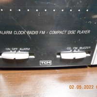 TCM 95868 CD radio clock alarm, снимка 4 - Други - 36665995