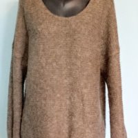 Ангорски пуловер "Object" / голям размер, снимка 2 - Блузи с дълъг ръкав и пуловери - 26619030