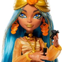 Кукла Monster High Cleo De Nile с гардероб с 15 изненадващи модни аксесоара, снимка 5 - Кукли - 43972615