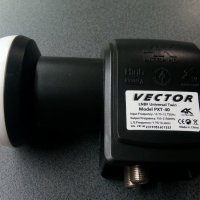 Двоен офсетов конвертор Vector PXT-40 LNB Universal Twin, снимка 2 - Приемници и антени - 26934356