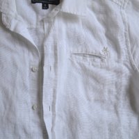Детска риза MAYORAL, За момче, 110 см, С къс ръкав, Бяла, снимка 4 - Детски ризи - 38349244