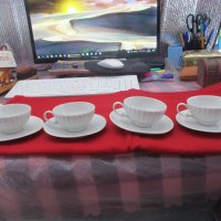 Сервизи порцеланови за кафе и  чай нови,порцеланов съд с капак, снимка 2 - Сервизи - 31542797