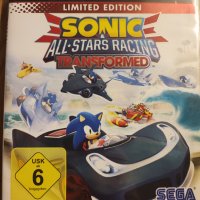 Sonic & All-Stars Racing Transformed, Limited edition 35лв.Соник коли, състИгра за PS3 Playstation 3, снимка 1 - Игри за PlayStation - 40340738