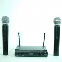 Безжични микрофони  MAV338 Dual Vocal Set, снимка 1 - Микрофони - 34790349