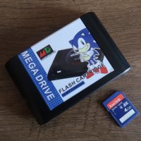 Комплект ретро Sega Mega Drive 2 конзола , снимка 18 - Други игри и конзоли - 44086653