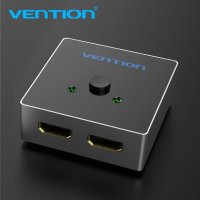 Vention Разклонител превключвател HDMI 2.0 Switcher/Splitter 2-Port Bi-Direction - AFLH0, снимка 4 - Кабели и адаптери - 43454721
