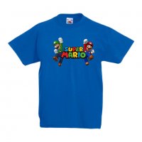 Детска тениска Супер Марио Super Mario & Luigi, снимка 1 - Детски тениски и потници - 33083504