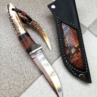 Ръчно изработен ловен нож от марка KD handmade knives ловни ножове, снимка 5 - Ножове - 34478488