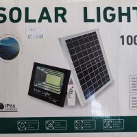 LED соларен прожектор 100w IP66, снимка 1 - Соларни лампи - 40205910