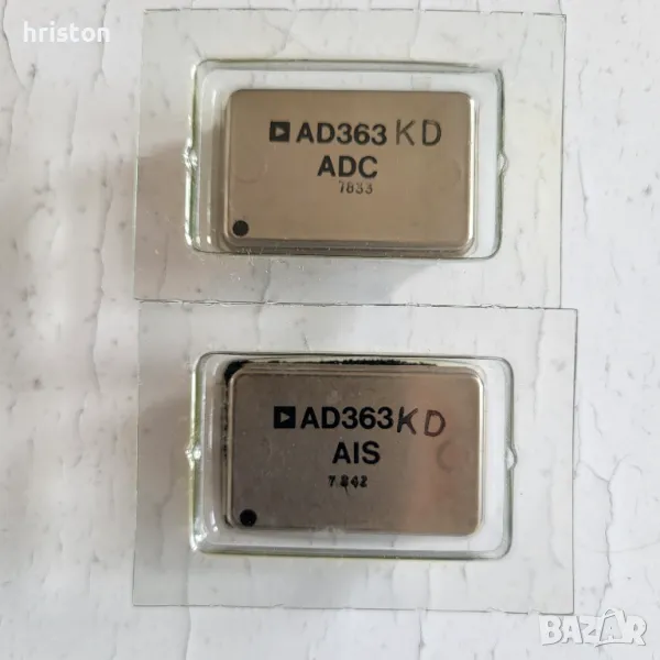 Продавам комплект НОВИ интегрални схеми - AD363KD - ADC и AD363KD - AIS, снимка 1