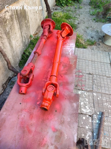 Кардан за фреза 8 шлица и фланец , снимка 1