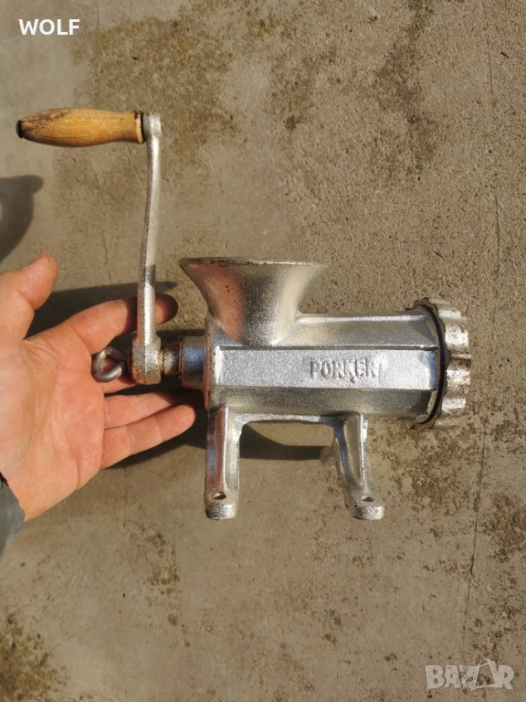 Френска месомелачка настолна 12 номер, снимка 1