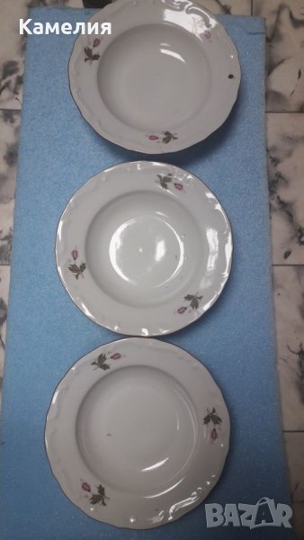 Български порцеланови чинии , снимка 1