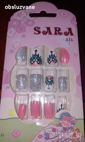 Силиконови (самозалепващи се) нокти, снимка 1