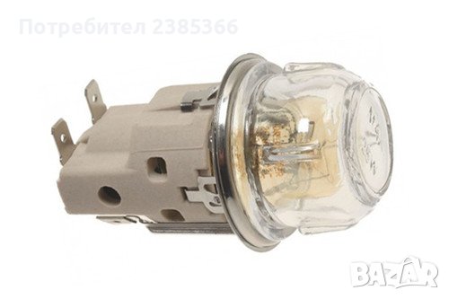 Лампа за фурна осветителна плафон+фасунга+крушка, снимка 1