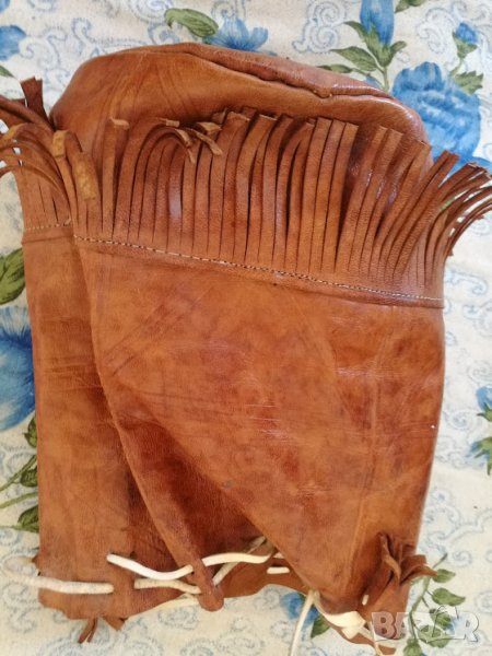 чанта естествена агнешка кожа, снимка 1