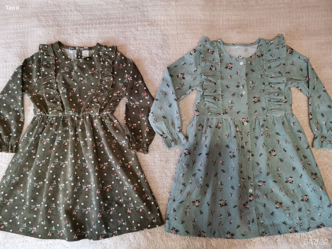 Детски рокли с дълъг ръкав , снимка 1