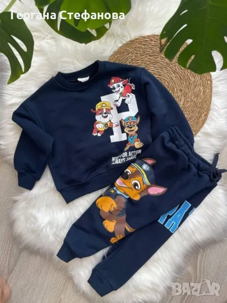 Комплект Пес патрул Размери -3/4г.4/5г.5/6г.7/8г.9/10г. Цена -35 лв, снимка 1