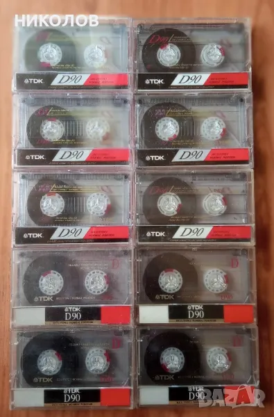 касети TDK D90, снимка 1