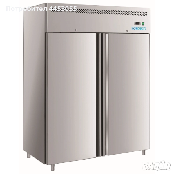 Професионален хладилник с две врати GN 2/1, снимка 1