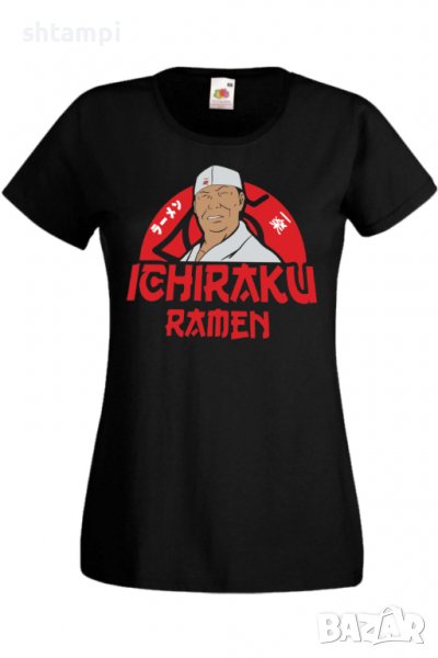 Дамска тениска Naruto Ichiraku Ramen,Анимация,игра,Празник,Повод., снимка 1