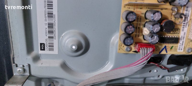 лед диоди от дисплей LVU430NDEL от телевизор TCL модел 43UD6306, снимка 1