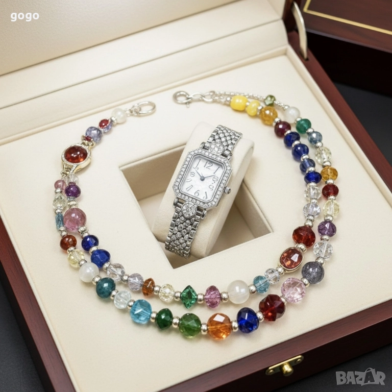 Гривна + часовник , снимка 1