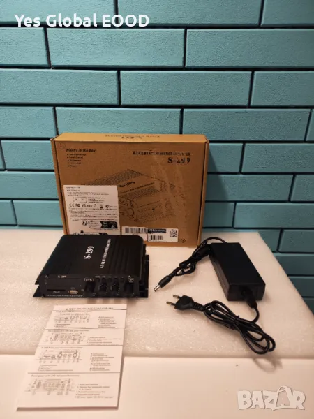 4.1-канален усилвател 1600W, Bluetooth 5.0, с USB и TF слот, снимка 1