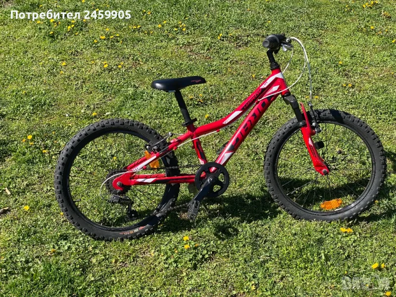 Drag Hardy JR 20" детски велосипед (Червен), снимка 1