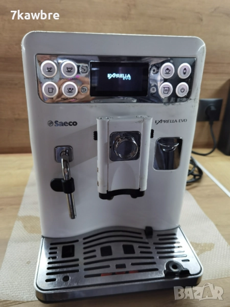 Saeco Exprelia EVO - внос с Бг меню и кана за мляко, снимка 1