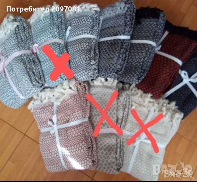 Памучни покривки за спалня 200/240 см от 100%памук, снимка 1